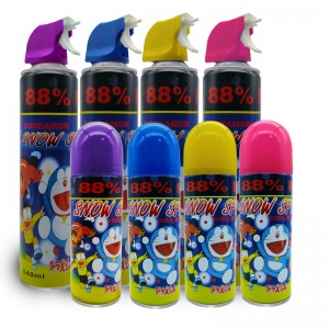 Doraemon Snow Spray Party bọt xịt tuyết phun